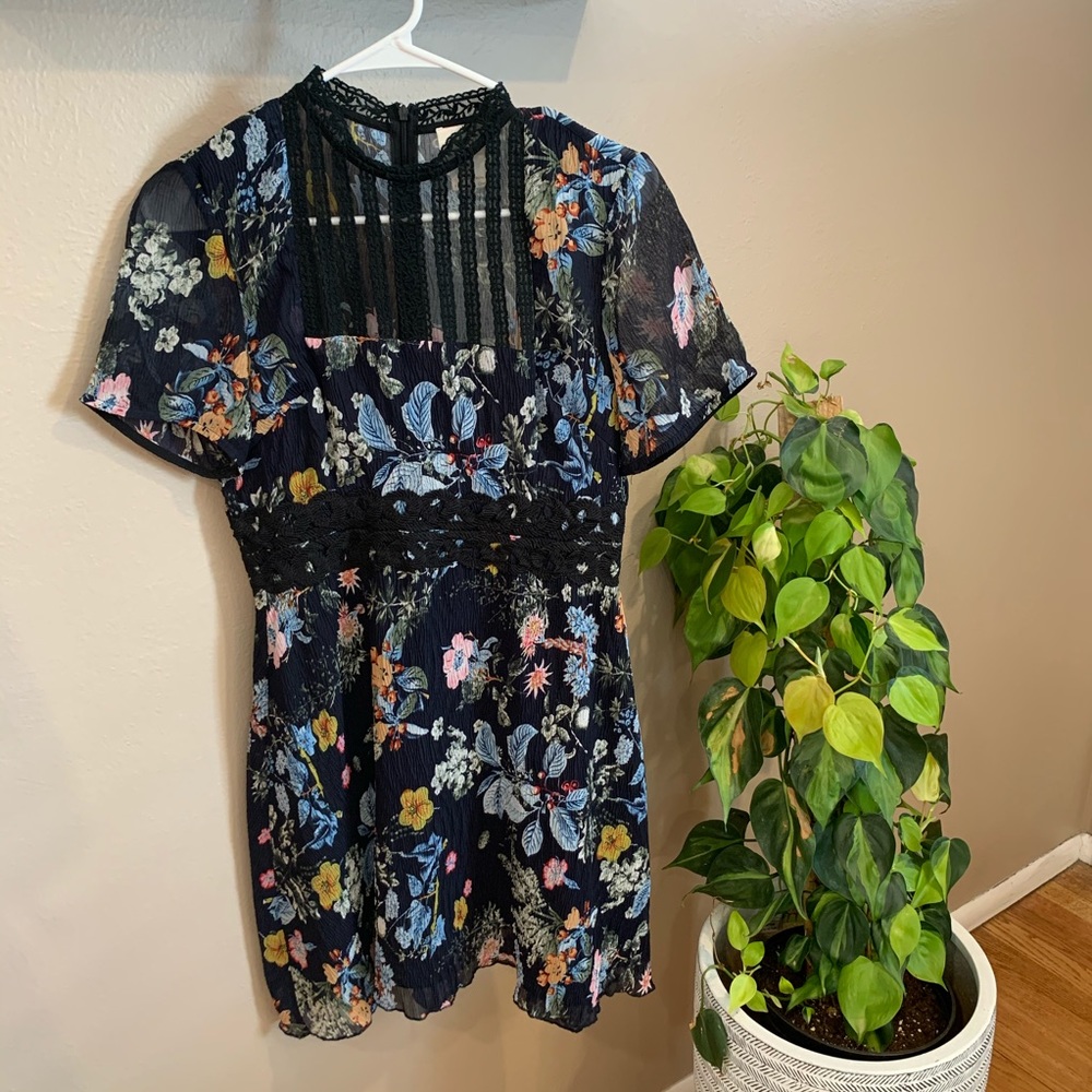 Anthropologie Foxie Dox Lacy Dress